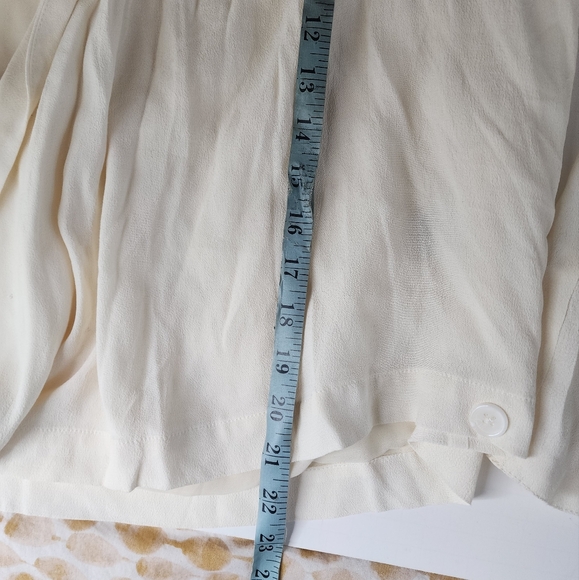 NEW Anthropologie Ettitwa Blazer Blouse Ivory Size 12 - Picture 12 of 12